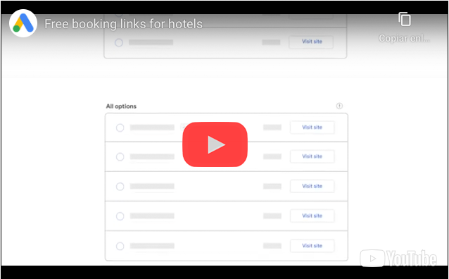 Google Free Booking Links